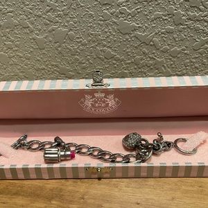Juicy Couture starter bracelet with charm